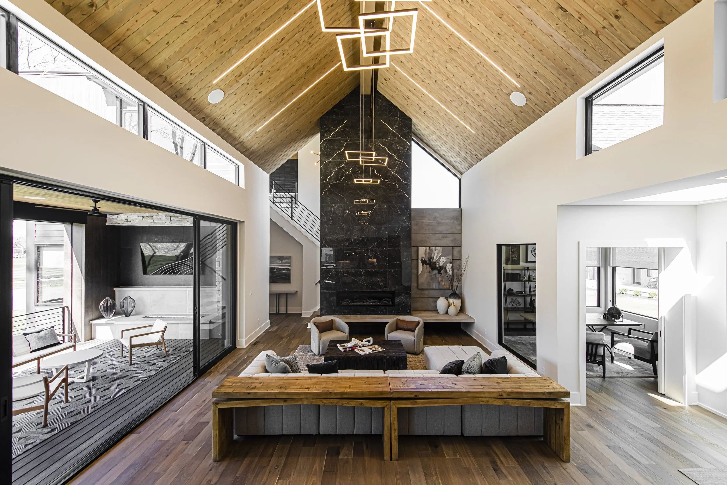 Custom-build luxury home in Westfield with open living space and bespoke millwork